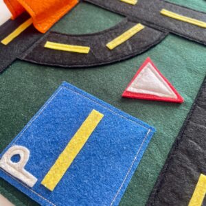 Trafik Oyuncağı | Çocuklar İçin Keçe Eğitici Oyuncak