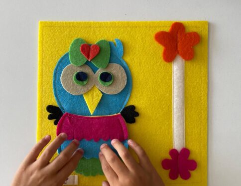 Baykuş Puzzle – Montessori Eğitici Oyuncak