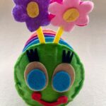 Cırt Cırtlı Tırtıl Oyunu–Dolgulu Rengarenk Keçe Eğitici Oyuncak